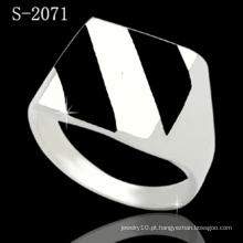 Design clássico moda jóias 925 anel de prata esterlina